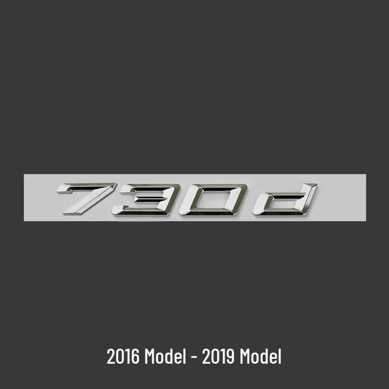 Kompatybilna naklejka na tylne godło do BMW Serii 7 740Li, 730Li, 750Li, 760Li