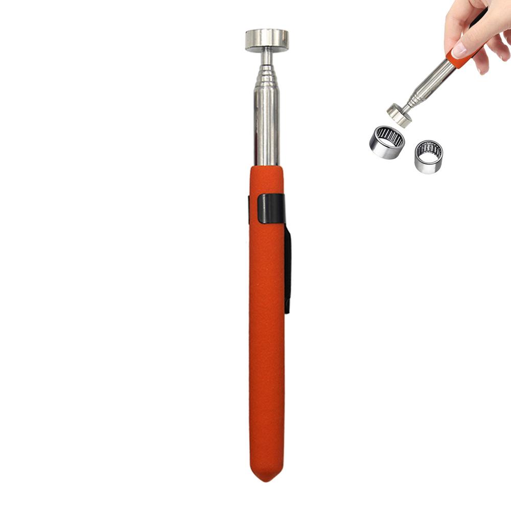 Magnetic Pick Up Tool Extendable Stainless Steel Magnet Stick For Mechanics Portable And Lightweight Magnet Wand To Grab Screws