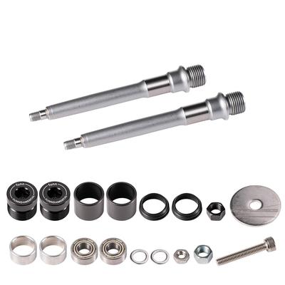 Funn Pedal Axle Service 2 Axles with Refresh Parts (Funndamental) Kit,
