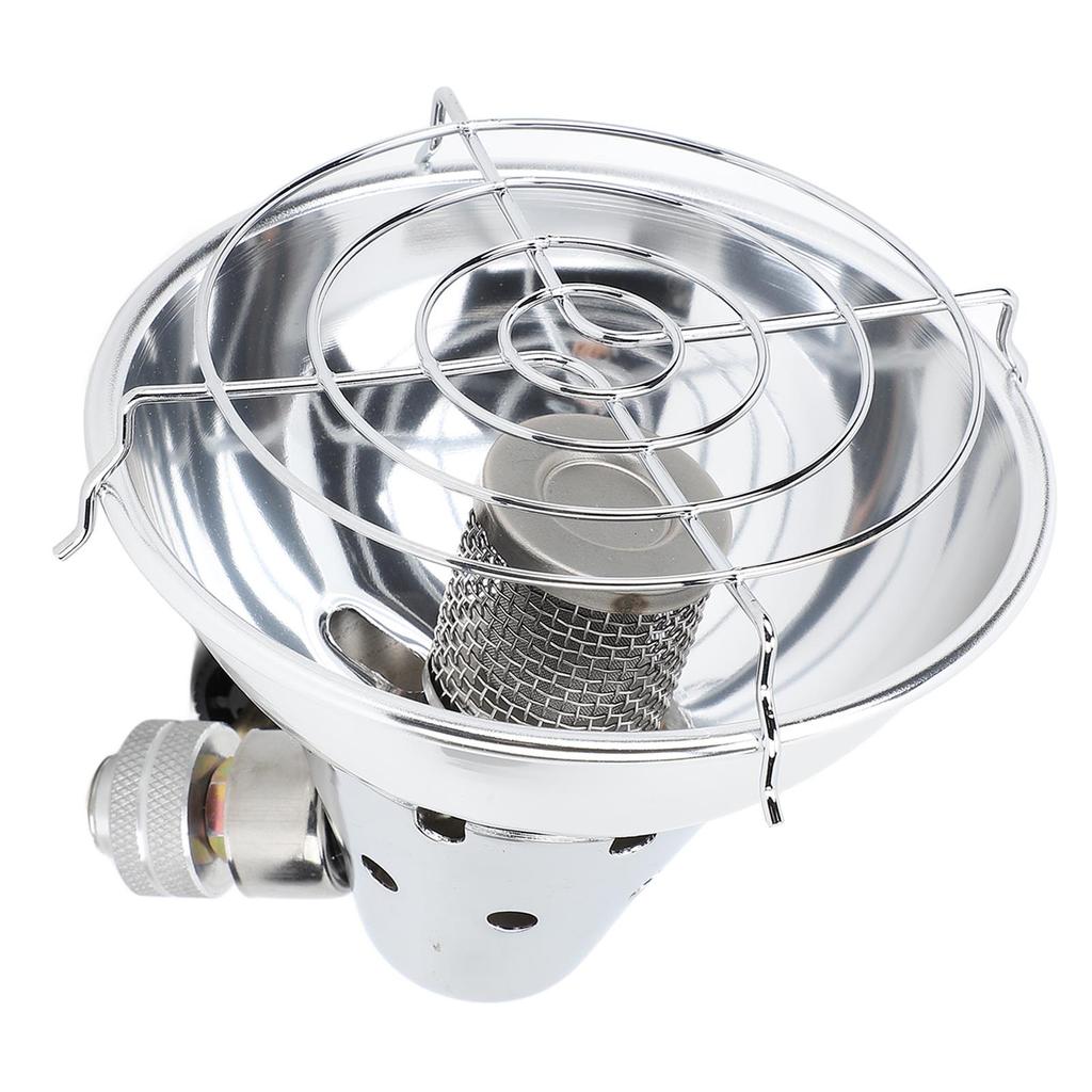 Portable Gas Heater Rapid Warming Adjustable Firepower Mini Gas Tank Heater for Camping Barbecue