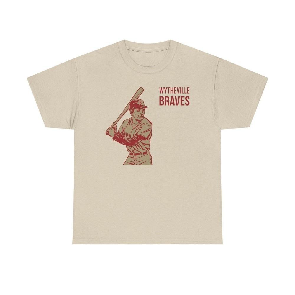 

Wytheville Virginia Braves Appalachian League 1971-1973 Baseball T-shirt S