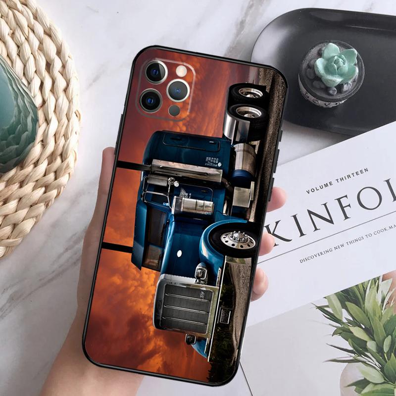 Trucks Car Phone Case For iPhone 15 14 13 12 11 16 Pro Max Plus Mini 7 8 X XS Max XR Back Cover Shell