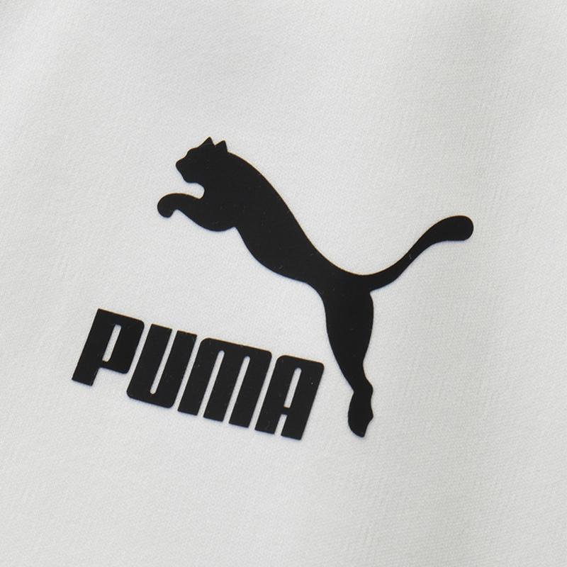 PUMA T7 Casual Stand Collar Track Jacket Sweatshirt Men Sweatshirt White 531290-02