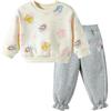 Girls' Pullover Sweatshirt & Pants Set