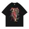 Metallica "...And Justice for All" Corrupted Justice Lady Justice Oversized T-Shirt, Unisex Thrash Metal Fan Streetwear Tee, 100% Cotton Casual Short