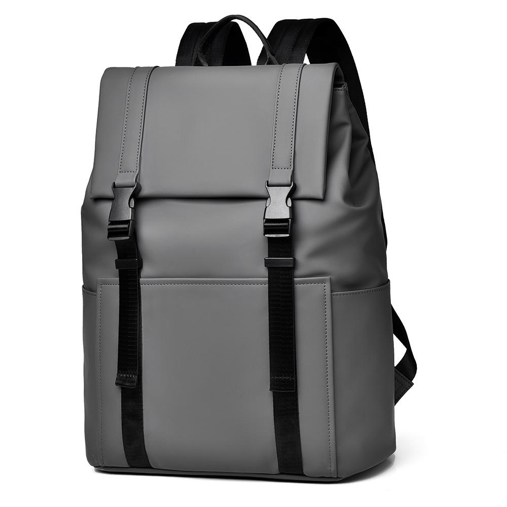 2024 Autumn Large Capacity Stylish Solid Color Commuting Backpack