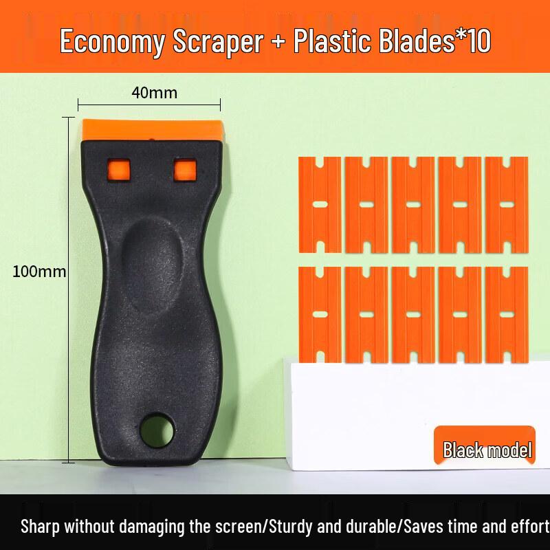 Multi-purpose Plastic Glue Scraper