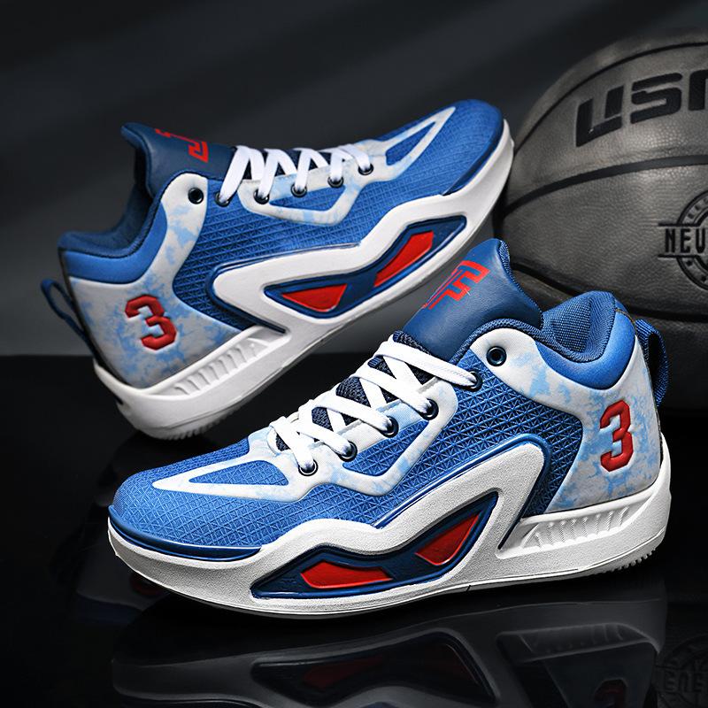 Large Size Youth Basketball Shoes, Combat Boots, Boys and Girls, Small and Medium-sized Shoes, New Children's School Jinjiang Shoes, One Piece 2025