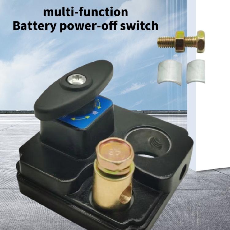 Car Battery Disconnect Switch Isolator 12V 24V 100A Battery Terminals Switch Cut Off Switch Auto Part Universal for Car