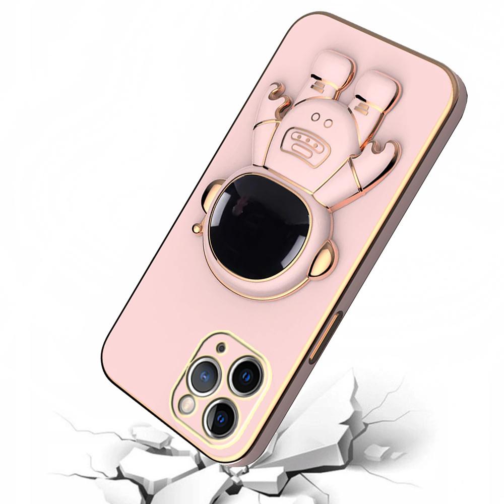 iPhone 13 Pro Max Case, Astronaut, Pink