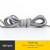 Elastic Sneakers Flat Shoelaces for Shoes AF1 Metal Head Shoe Laces Women Man Shoelace Shoes Accessories Cordones Apatillas