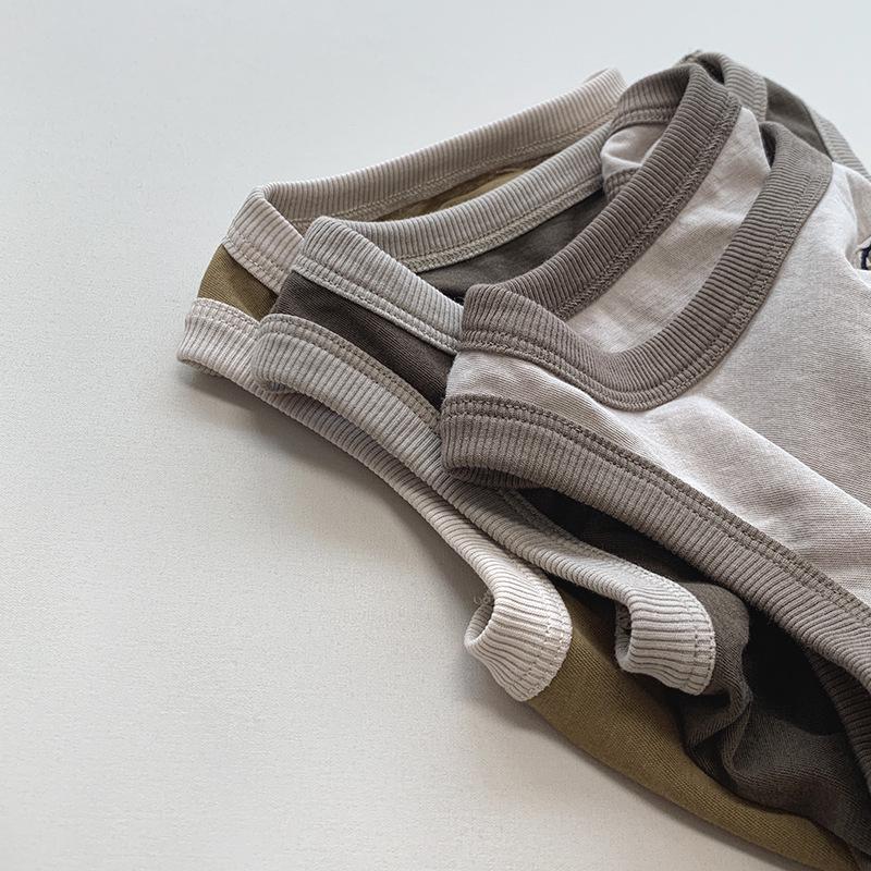 Children's Retro Mori Style Tank Top - Cool & Trendy Summer Vest for Boys & Girls