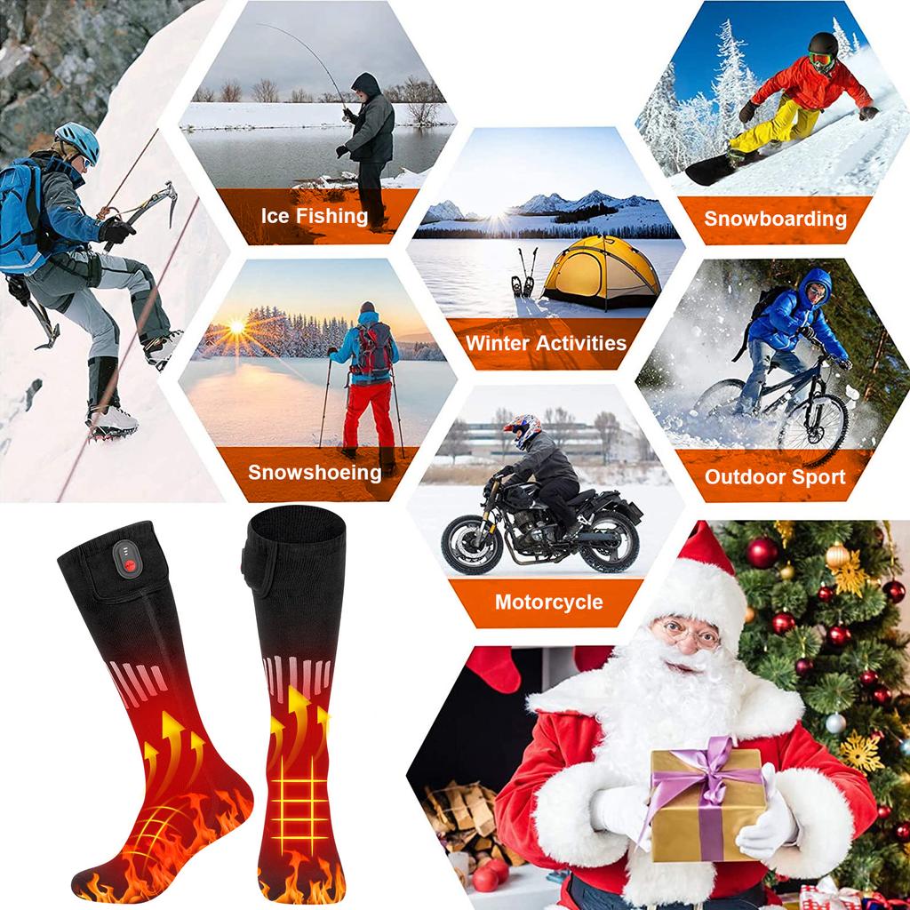 Heated Socks Best Socks For Snowshoeing Heated Ski Socks