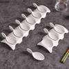 Ceramic Dining Plate Caviar Spoon Seasoning Dish Snack Bowl Dessert Plate Dim Sum Dish Sashimi Plates Fruit Bowl Sushi Plates