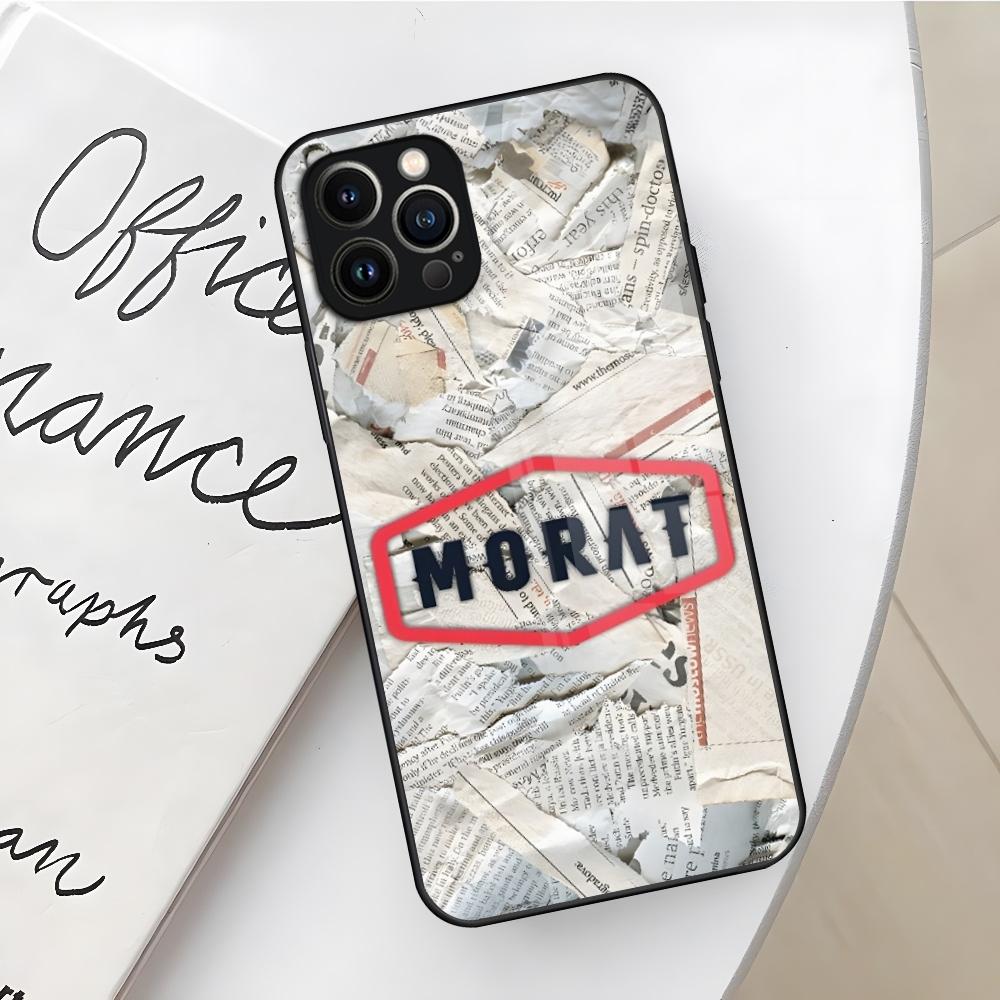 Morat Band Phone Case for Iphone 17 16 Air 15 14 12 11 13 Pro Max Mini X Xr Xs Se Puls Glass Cover