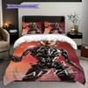 Future Warrior Alita Battle Angel Bedding (1 * duvet cover + 2 * pillowcase, without core) 2D Flat Soft and comfortable Christmas birthday gift
