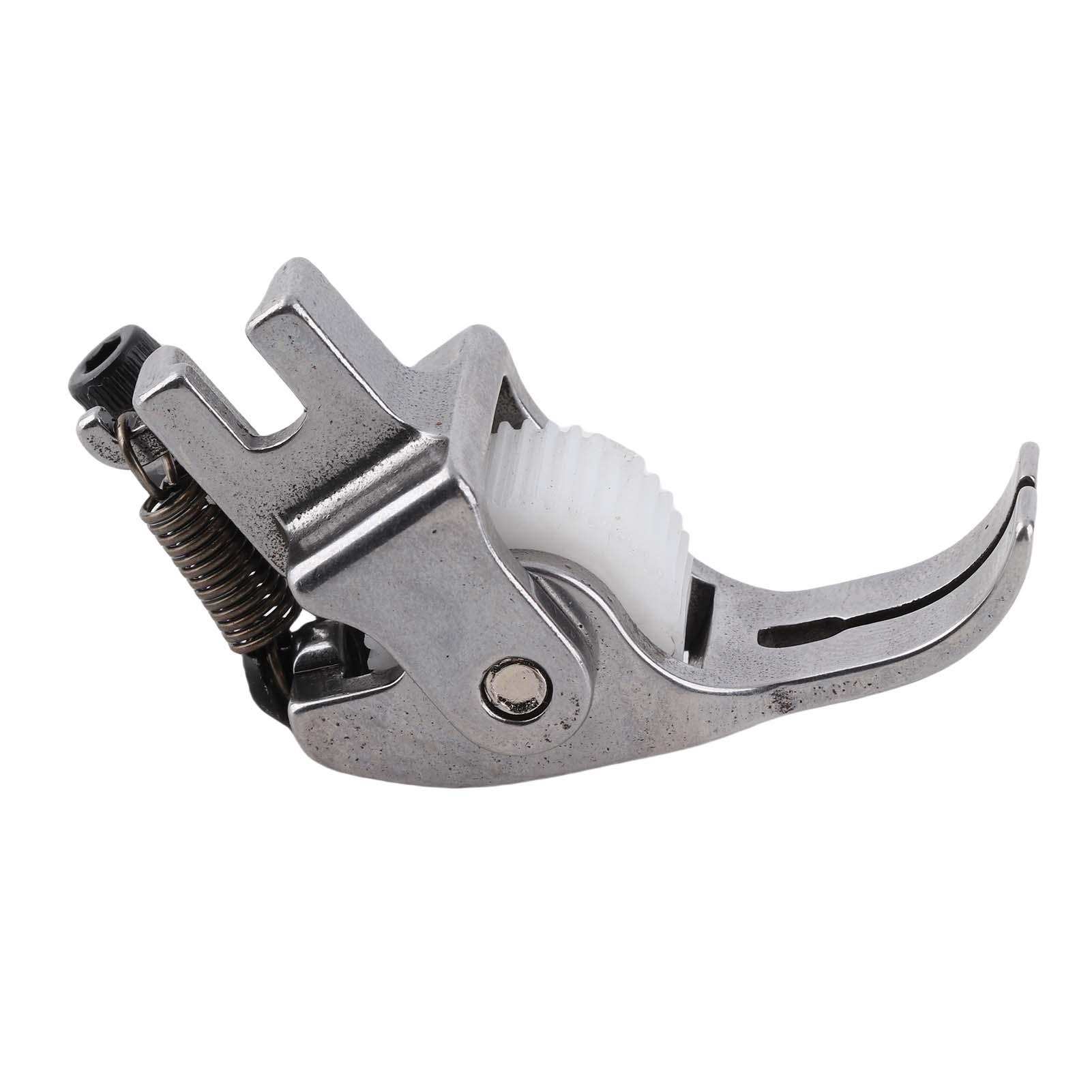 

Adjustable Roller Presser Foot Sewing Machine Foot for Leather Thick Fabric Cloth (#1)