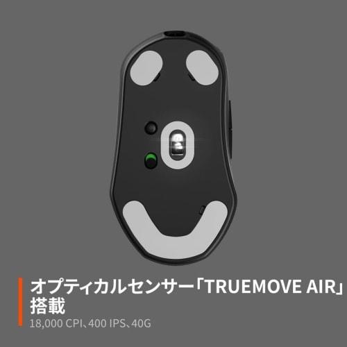 SteelSeries Gaming-Maus Wireless Prime Mini Wireless Optisch Magnetisch Prestige OM Switch mit TrueMove AIR Sensor Quantum Wireless 2.0 Technologie Schwarz