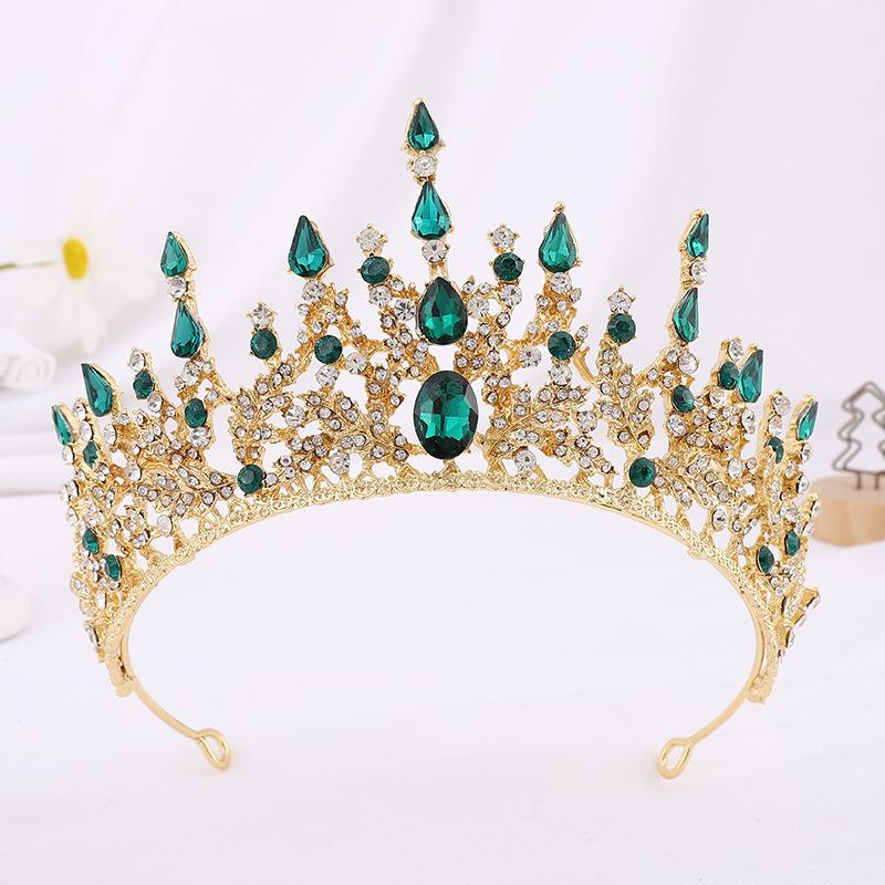 Brautkrone Barlow Strass Kopfschmuck Prinzessin Krone Braut Hochzeit Haarschmuck Hochzeitskleid Zubehör