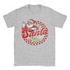 Dabbing Christmas Santa Says 67 T-Shirt Summer  100 Cotton T Shirts For Couple Leisure Casual Short Sleeve Funny Clothing