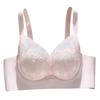 Large breasts are small, breathable and seamless, comfortable and skin-friendly, gathered, anti-sagging, non-steel ring breasted bra