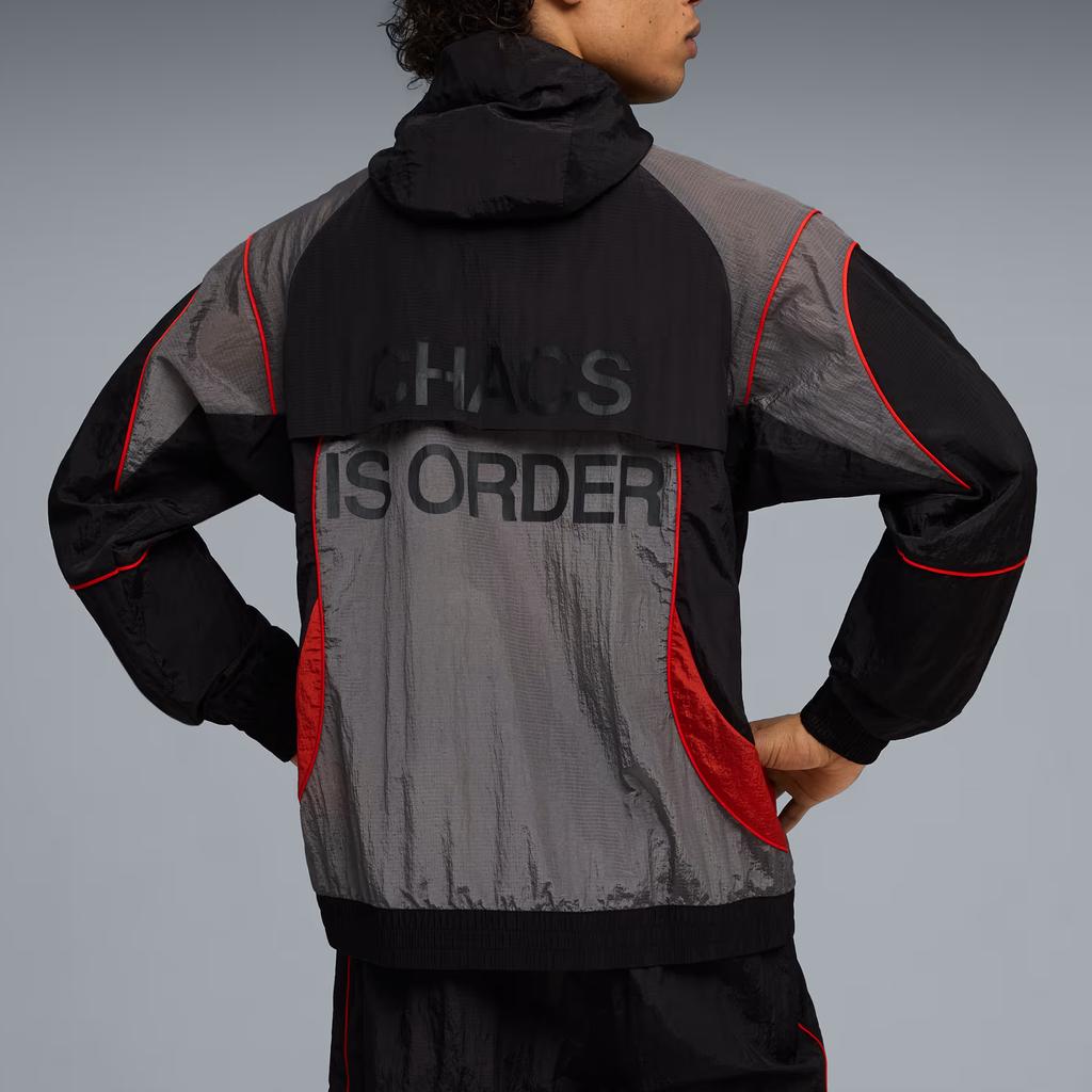 Puma X AC Milan X Slam Jam Collaboration Drycell Moisture Wicking Zipper Loose Jacket Men jackets 787642-05