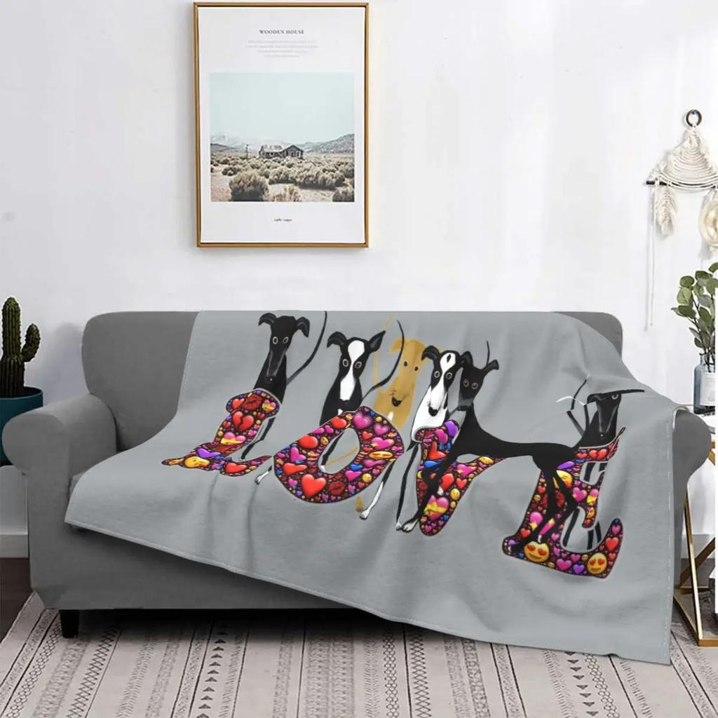 Printed Flannel Blanket Vision Hound Sofa Bed Blanket Lightweight Blanket