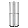 VEVOR Gravity-fed Water Filter System, 5.68L 304 Stainless-Steel Countertop Water Filtration System, Reduces Lead and Up To 99% of Chlorine