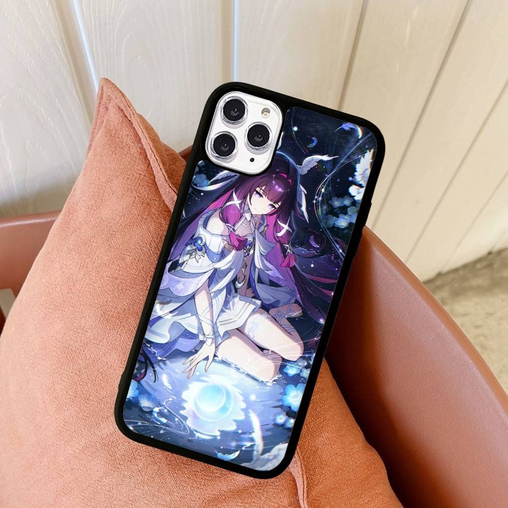 Genshin Impact Columbina For iPhone 11 12 13 14 15 16 17 Pro Max Plus TPU+PC Shockproof Back Phone Cases