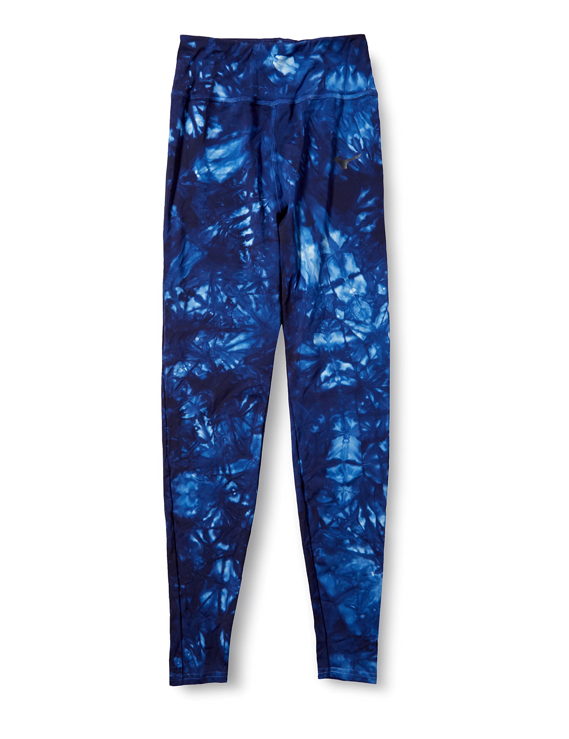 

Mizuno Long Pottyfit Blue Size L Size L Size Women s Garment-Dyed Tights, Tie-Dye Finish, Stretch, Print, (32MB9811), (Japan L)