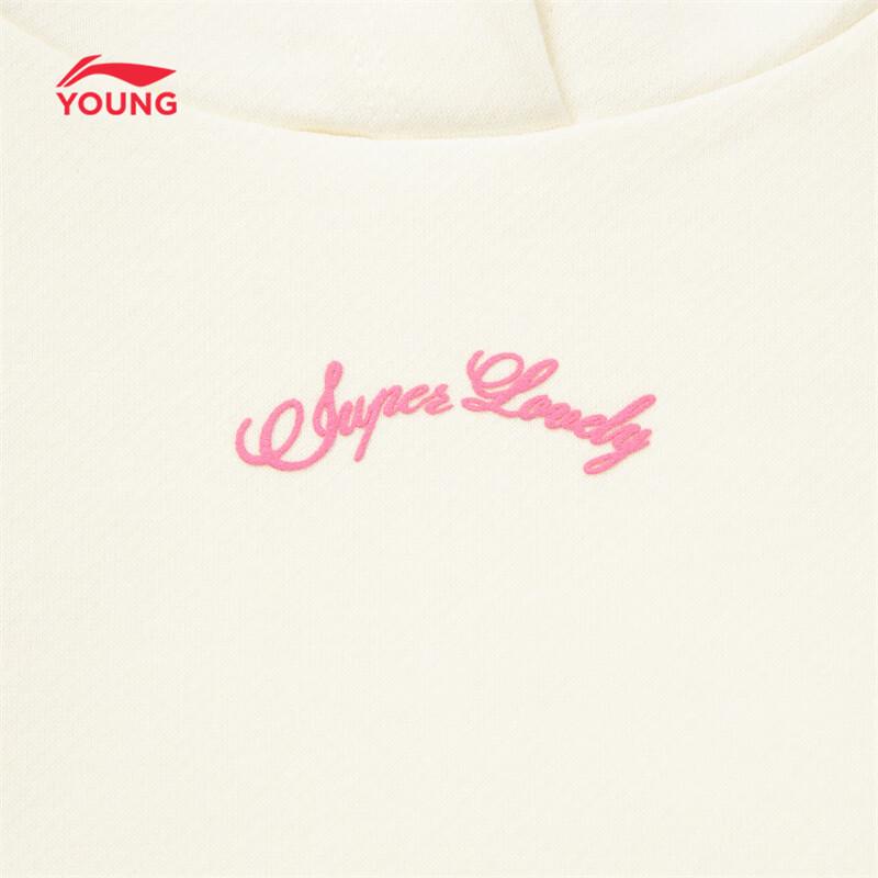 LI-NING Kids' Girls' Disney Collaboration Round Neck Pullover Top