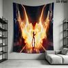 Strikes Hero'S Dawn Tapestry Background Cloth Wallmounted Home Decor Work Of Art Homestay Soft Decoration Tapestry