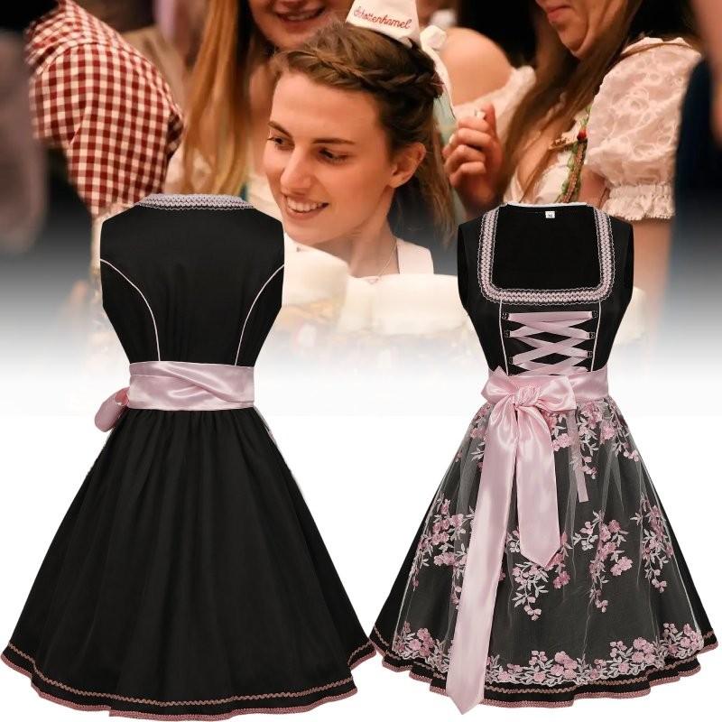 Women Cosplay Oktoberfest Dresses Slip Skirt Festival Stage Clothing Performance
