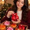 Christmas Tree Ornaments Decorative Hanging Balls for Holiday Party Decor
