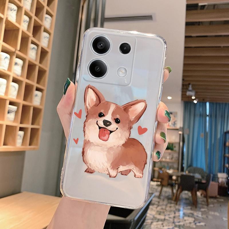 

Мягкий силиконовый прозрачный чехол с рисунком кота для Xiaomi Redmi Note 13 Pro 13C Samsung A55 A54 A34 S24 M35 iPhone 15, защитный противоударный чехол для камеры iPhone 15 Plus