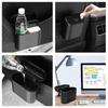 Leak-Proof Mini Car Trash Can With Lid & 5 Packs Of 150 Garbage Bags - The Perfect Car Accessory!