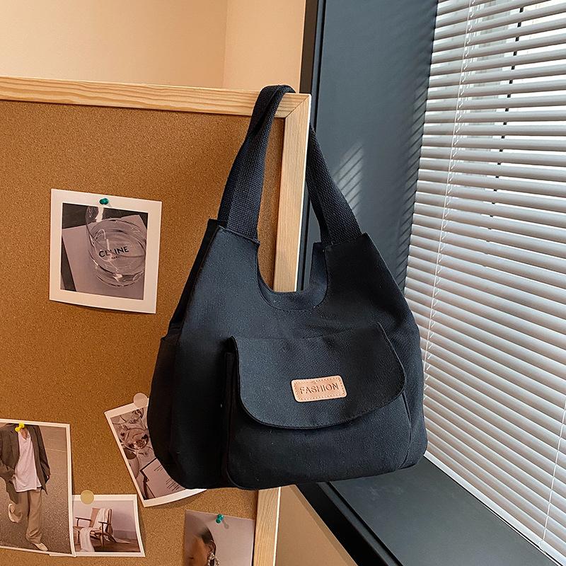 

Новая холщовая сумка милая нежная девушка шоппинг сумка тренд нишевый дизайн женская сумка через плечо