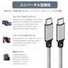 USB-C & USB-C Cable 3m LpoieJun [100W PD Compatible/USB 3.2 Gen 2x2-20Gbps Data Transfer] PD3.0/QC3.0 Ultra Fast Charging 4K/60Hz Video Output Ultra D