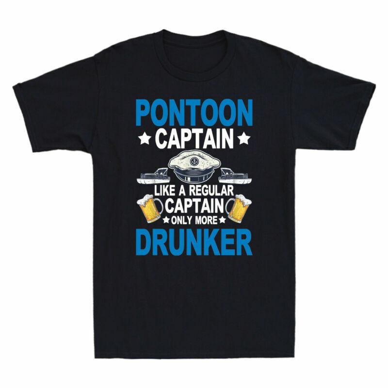 Captain Boat Regular Tshirt Drunker Captain More Like But Drinking Pontoon A S