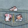 Quirky Kitten Pin Lightweight Fashion Decoration Practical Metal Accessory For Pet Enthusiasts And Colleagues
