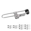 Lever Action Grid Clamp Multifunctional Stainless Steel Rust Proof Tile Mounting Clips Suspended Ceiling Tile Grip Clamps