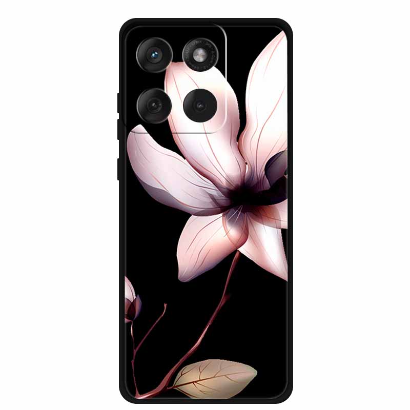 3D Emboss Flower Case For Moto Edge 60 60s Stylus Pro 5G Soft Silicone Bumper Phone Cover For Motorola Edge 60 Fusion 60 s Funda