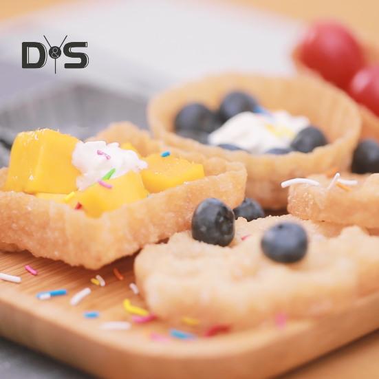 Flower 7Pcs/Set Beautiful Shape Rosette Mold Reliable Anti Corrosion Metal Frying Timbale Mold Kitchen Tools