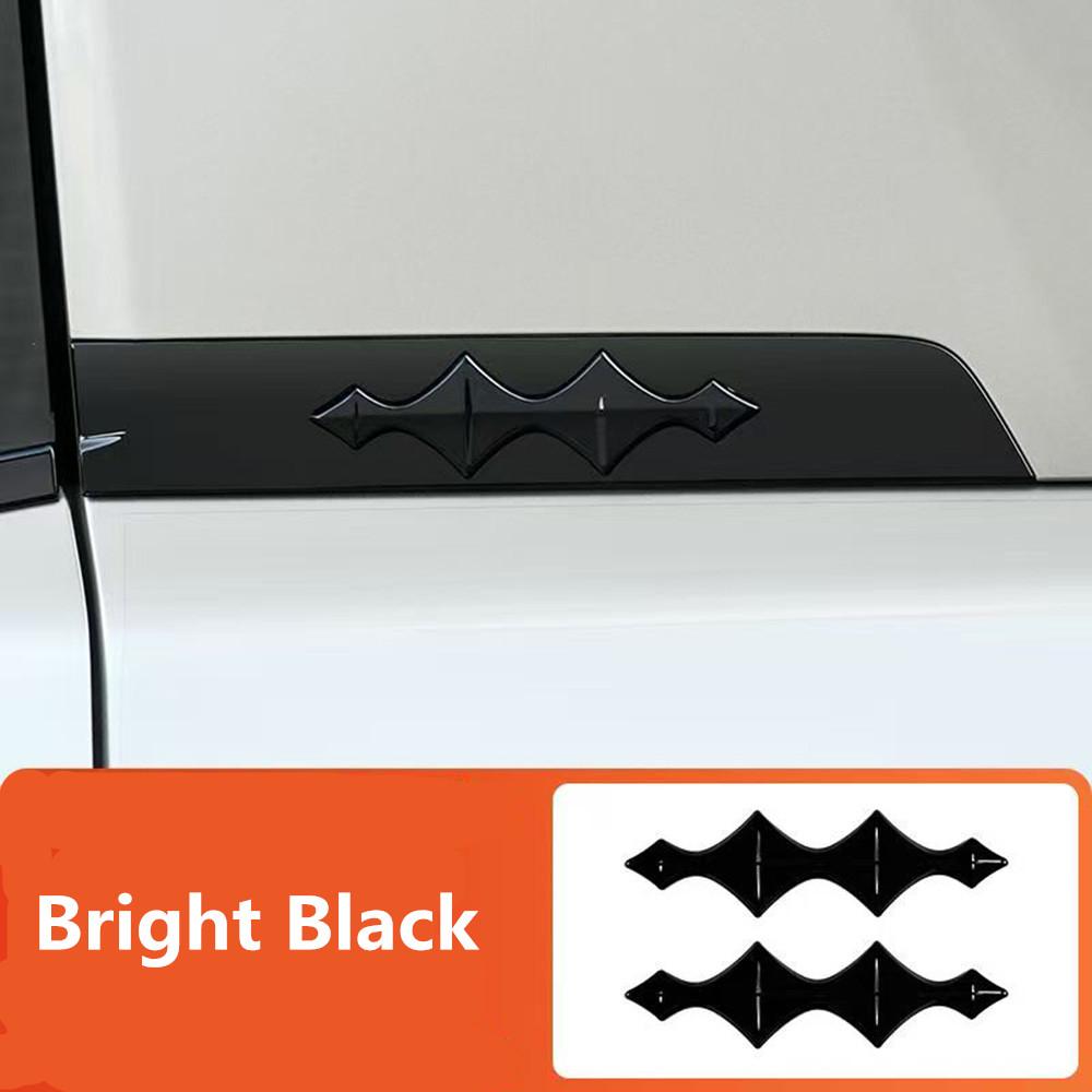 For BYD Formula Leopard 8 Car Logo Decoration Stickers Blackened Front And Rear Logos Front And Rear Logos Modified Decorative