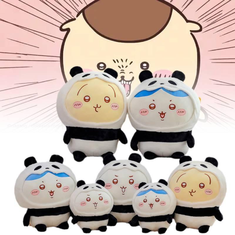 Chiikawa Toy Plush Panda Cartoon Stuffed Animal Doll Room Decoration Gifts Kids