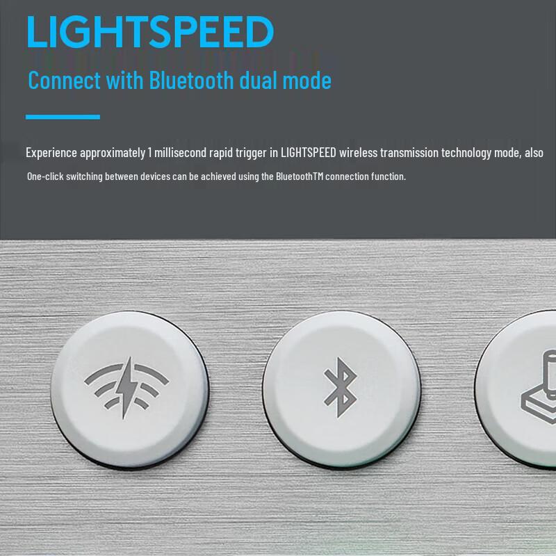 Logitech G913 TKL White Tactile Wireless RGB Mechanical Gaming Keyboard