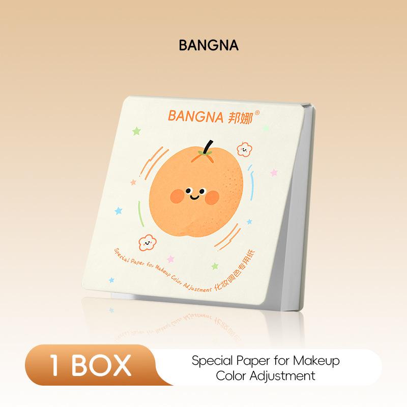 BANGNA Disposable Makeup Palette Paper Artist Mixing Sheet Portable Tester Paper 1