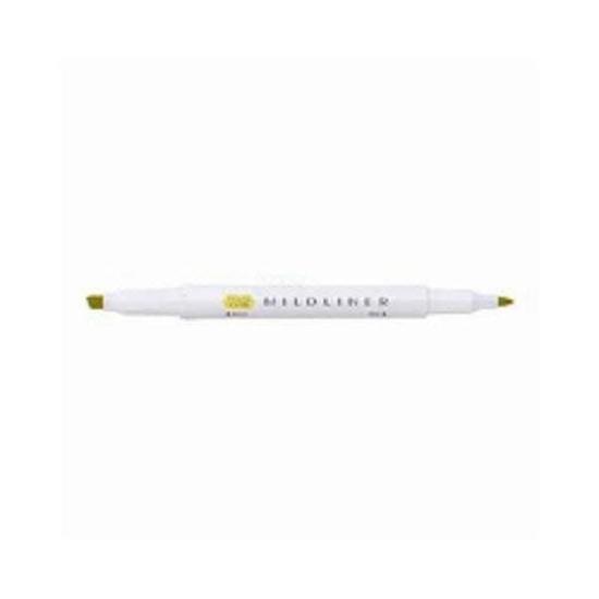 Zebra Mildliner Mild Gold Highlighter Pen Set - 3 Pack, Japanese Premium Quality