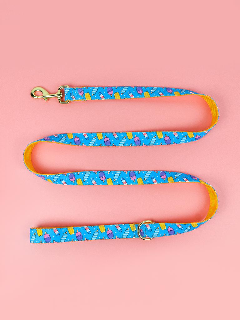 1 Pcs Summer Lovely Pet Traction Rope Double-Sided Printing Pet Dog And Cat Holiday Gift Leash