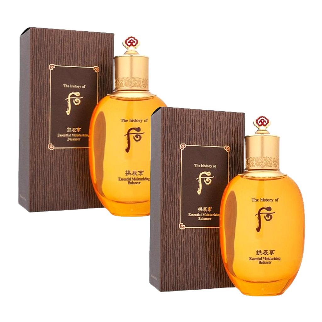 The History of Whoo Gongjinhyang Essential Nourishing Balancer 150ml | Korean Herbal Hydrating & Revitalizing Toner